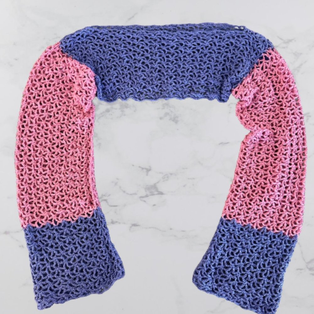 Crochet Handmade Shrug Bolero Cover-up Lace Knit